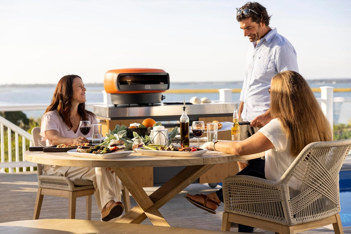 Everdure - KILN R Series 2 Burner NG Terracotta Pizza Oven - HBEKILN2TUSNG