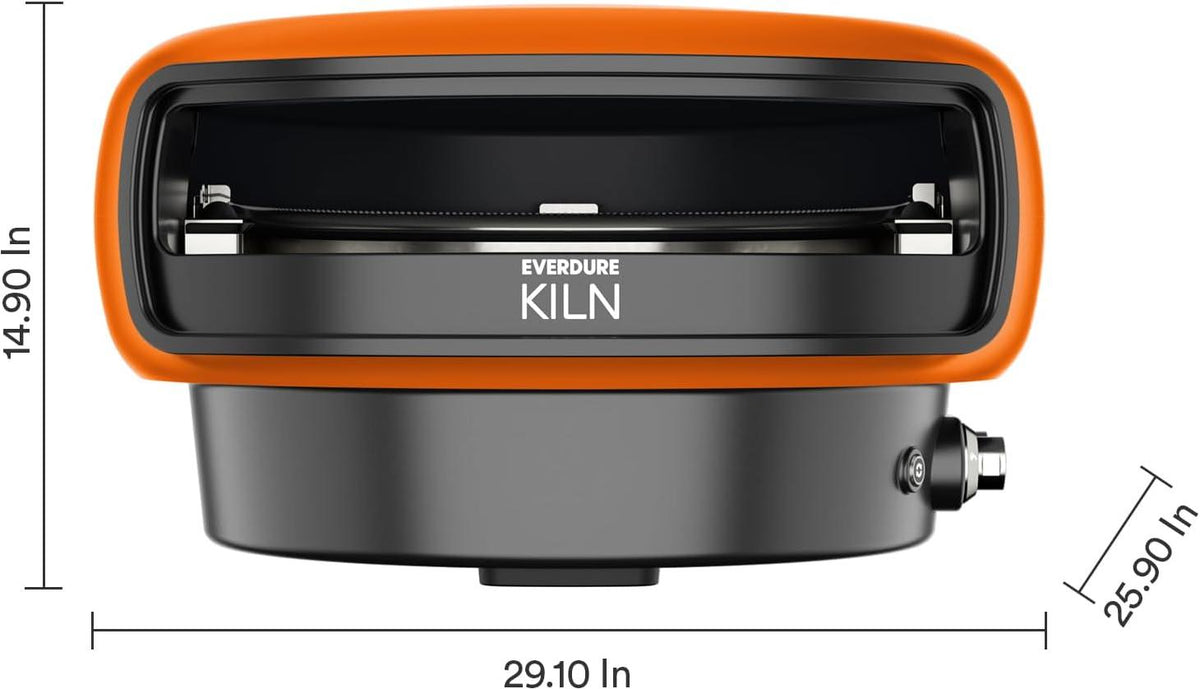 Everdure - KILN R Series 2 Burner NG Terracotta Pizza Oven - HBEKILN2TUSNG