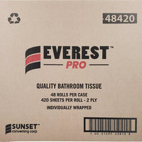 Everest Pro - 2 Ply Wrapped Toilet/Bathroom Tissue, 48Rl/Cs - 48420