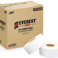 Everest Pro - 2ply 600' Jumbo Bathroom Tissue Roll, 8roll/cs - JRT600