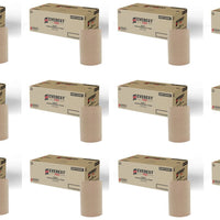 Everest Pro - 300 Feet Kraft Roll Towel, Pack of 12 - HWT300K