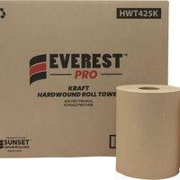 Everest Pro - 425 Feet Kraft Roll Towel, 12 Rl/Cs - HWT425K