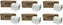 Everest Pro - 600 Feet White Roll Towel, Pack of 6 - HWT600W