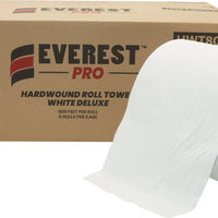 Everest Pro - 800 Feet, White Roll Towel, Pack of 6 - HWT800W