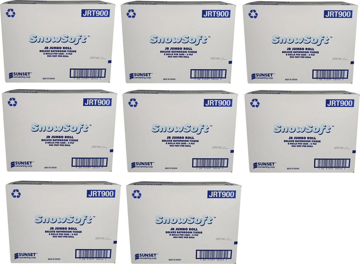 Everest Pro - 900 Feet 2 Ply Jumbo Roll Tissue JRT, 8 Rl/Cs - JRT900