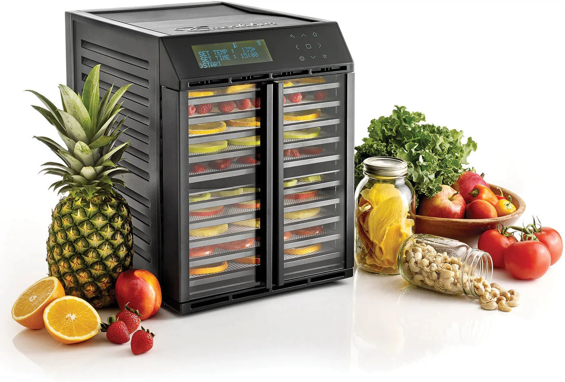 Excalibur - 10-Tray Black Dual-Zone Food Dehydrator - RES10