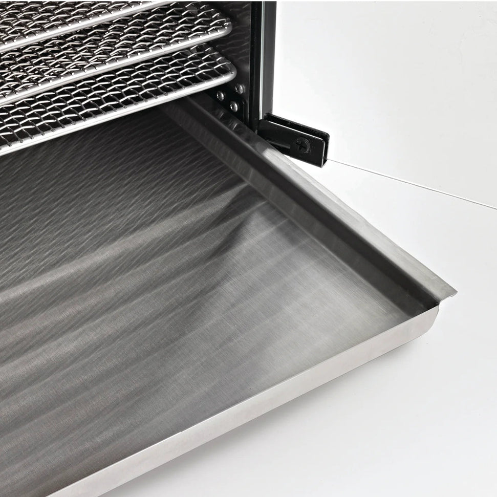 Excalibur - 10-Tray Stainless Steel Digital Food Dehydrator With Two 99-Hour Timers - EXC10EL