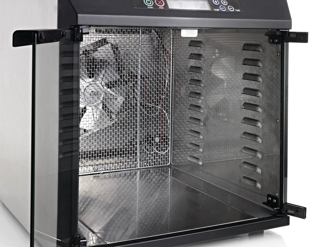 Excalibur - 10-Tray Stainless Steel Digital Food Dehydrator With Two 99-Hour Timers - EXC10EL