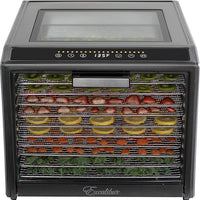 Excalibur - 10-Tray Stainless Steel Performance Digital Food Dehydrator - DH10SSSS13