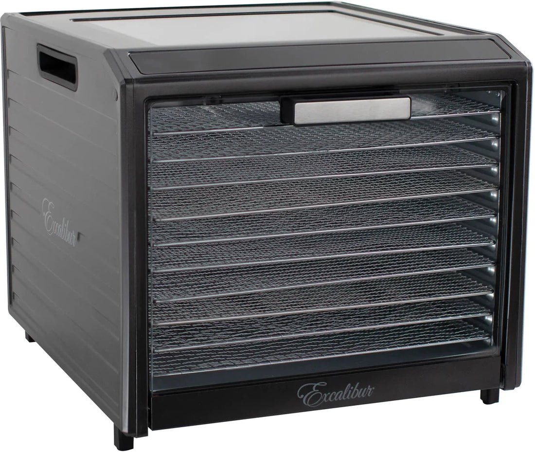 Excalibur - 10-Tray Stainless Steel Performance Digital Food Dehydrator - DH10SSSS13