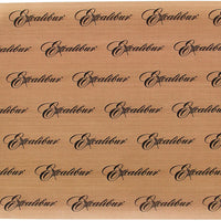 Excalibur - 14" x 14" Brown ParaFlexx Premium Non-Stick Drying Sheet - PFP14