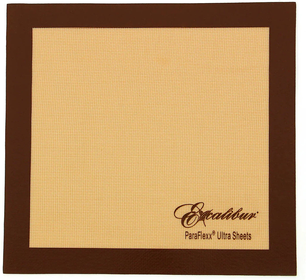 Excalibur - 14" x 14" Paraflexx Ultra Silicone Non-Stick Drying Sheet - PFU14