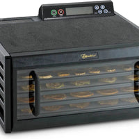 Excalibur - 5-Tray Black & Clear Door Food Dehydrator With 48-HR Timer - 3548CDB