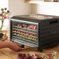 Excalibur - 6-Tray Stainless Steel Performance Digital Food Dehydrator - DH06SSSS13