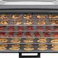 Excalibur - 6-Tray Stainless Steel Performance Digital Food Dehydrator - DH06SSSS13