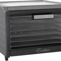 Excalibur - 6-Tray Stainless Steel Performance Digital Food Dehydrator - DH06SSSS13