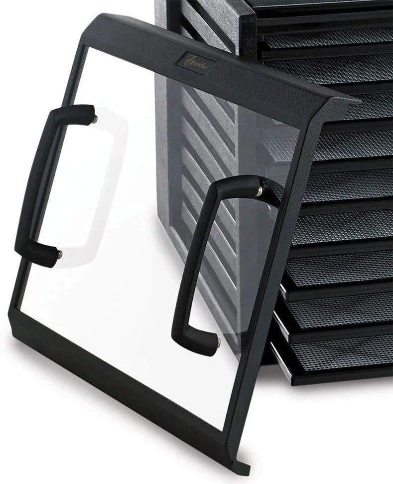 Excalibur - 9-Tray Black & Clear Door Food Dehydrator With 48-HR Timer - 3948CDB