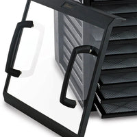 Excalibur - 9-Tray Black & Clear Door Food Dehydrator With 48-HR Timer - 3948CDB
