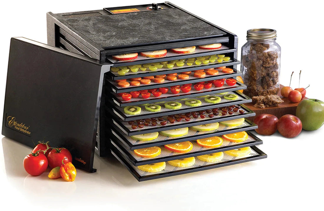 Excalibur - 9-Tray Black Food Dehydrator - 3900B