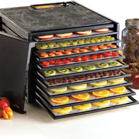 Excalibur - 9-Tray Black Food Dehydrator With 26-HR Timer - 3926TB