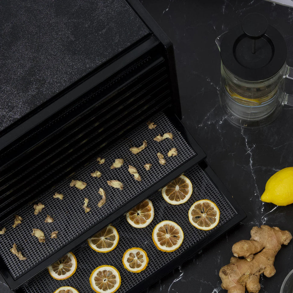 Excalibur - 9-Tray Black Food Dehydrator With 26-HR Timer - 3926TB