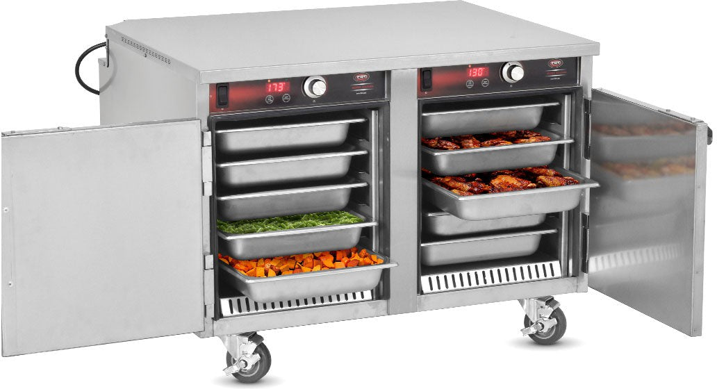 FWE - 10 Pans Capacity Undercounter Insulated Heated Holding Cabinet with 2 Solid Doors - HLC-10 (Special Order 4-6 weeks)