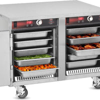 FWE - 10 Pans Capacity Undercounter Insulated Heated Holding Cabinet with 2 Solid Doors - HLC-10 (Special Order 4-6 weeks)