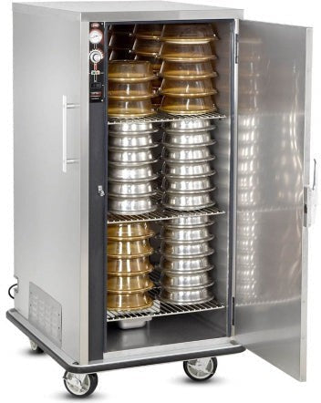 FWE - 120V 108 Plates Capacity Heated Banquet Cart with 3 Shelves - P-108 (Special Order 4-6 weeks)