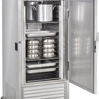 FWE - 120V 11 Pans Capacity Full Height Refrigerated Holding Cabinet With 3 Shelves and 1 Solid Door - URS-10-GN (Special Order 4-6 weeks)