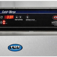 FWE - 120V 11 Pans Capacity Full Height Refrigerated Holding Cabinet With 3 Shelves and 1 Solid Door - URS-10-GN (Special Order 4-6 weeks)