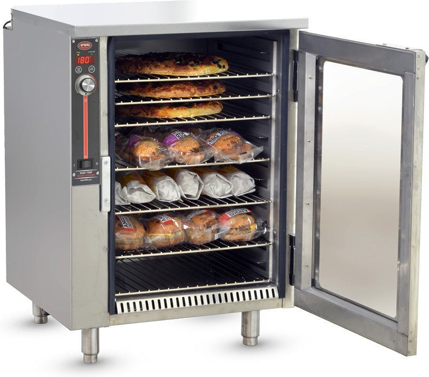 FWE - 120V 11 Shelves Countertop Insulated Heated Holding Cabinet with 1 Clear Door - HLC-1717-11 (Special Order 4-6 weeks)