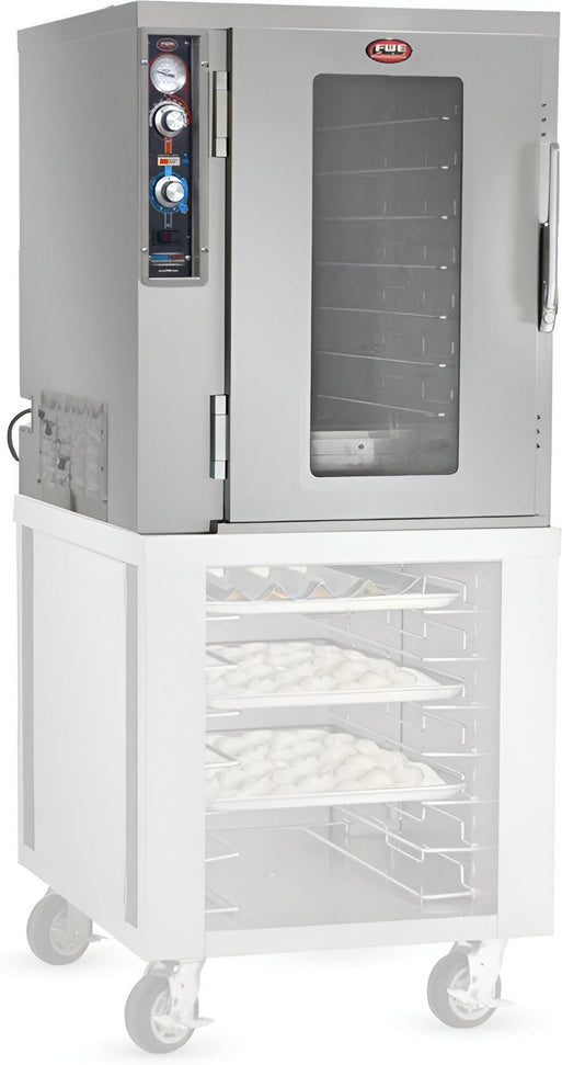 FWE - 120V 1/2 Height Fiberglass Insulation Mobile Heated Cabinet with 10 and 4 Additional Pan Capacity - PH-1826-14 (Special Order 4-6 weeks)