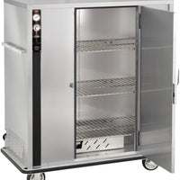 FWE - 120V 120 Plates Capacity Heated Banquet Cart with 3 Shelves - P-120 (Special Order 4-6 weeks)
