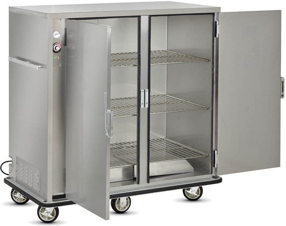 FWE - 120V 120 Plates Heated Banquet Cart with 2 Door - A-120-2-XL (Special Order 4-6 weeks)