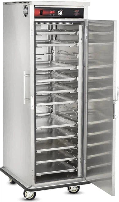 FWE - 120V, 13 Pans Capacity with 4.5" Standard Spacing Full Height Pass Thru Insulated Mobile Heated Cabinet - TST-19P (Special Order 4-6 weeks)