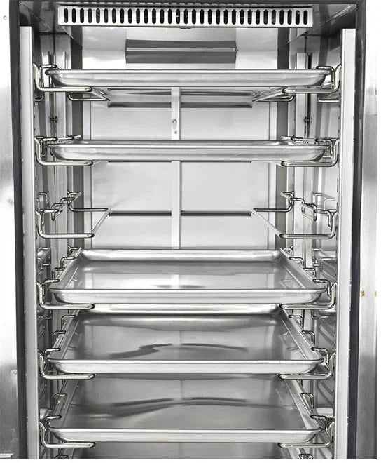 FWE - 120V, 13 Pans Capacity with 4.5" Standard Spacing Full Height Pass Thru Insulated Mobile Heated Cabinet - TST-19P (Special Order 4-6 weeks)