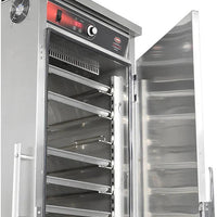 FWE - 120V, 13 Pans Capacity with 4.5" Standard Spacing Full Height Pass Thru Insulated Mobile Heated Cabinet - TST-19P (Special Order 4-6 weeks)