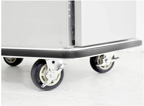 FWE - 120V, 13 Pans Capacity with 4.5" Standard Spacing Full Height Pass Thru Insulated Mobile Heated Cabinet - TST-19P (Special Order 4-6 weeks)