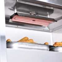 FWE - 120V 13.5" Infrared Heated Holding Shelf with 2 Pan Capacity - HHS-IR-2-1220-2 (Special Order 4-6 weeks)