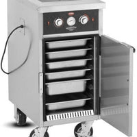 FWE - 120V 17" Tray Line Heated Serving & Holding Cabinet with 1 Well - HLC-1W6-7H-7-HWR (Special Order 4-6 weeks)