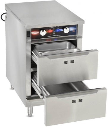 FWE - 120V 18" Two Free Standing Warming Drawer - PHTT-2DR-6 (Special Order 4-6 weeks)