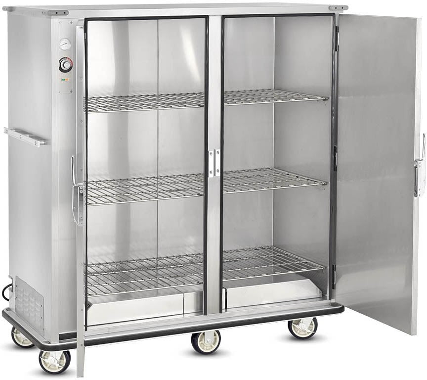 FWE - 120V 180 Plates Heated Banquet Cart with 2 Doors - A-180-2 (Special Order 4-6 weeks)