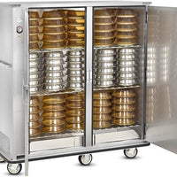 FWE - 120V 180 Plates Heated Banquet Cart with 2 Doors - A-180-2 (Special Order 4-6 weeks)