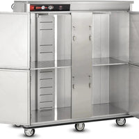 FWE - 120V 200 Plates Heated Banquet Cart With 4 Doors - BT-200-XL (Special Order 4-6 weeks)