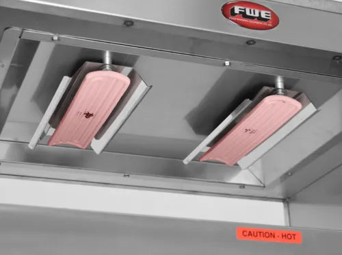 FWE - 120V 22" Infrared Heated Holding Shelf with 4 Pan Capacity - HHS-IR-2-1220-4 (Special Order 4-6 weeks)