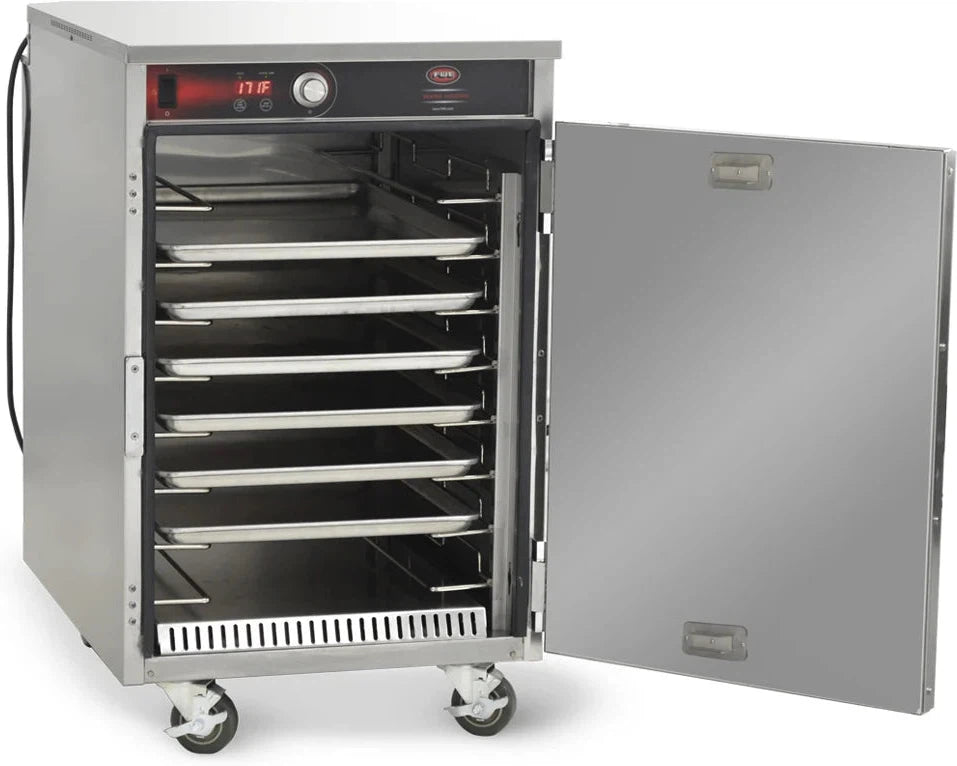 FWE - 120V 23.25" Countertop Insulated Stationary Heated Cabinet with 8 Pan Capacity - HLC-1826-8 (Special Order 4-6 weeks)