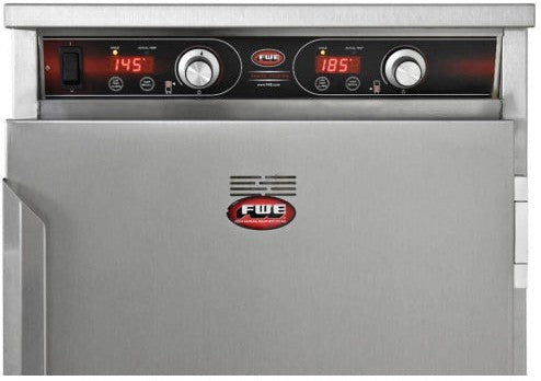 FWE - 120V 23.25" Dual-Cavity Insulated Stationary Heated Cabinet with 8 Pan Capacity - HLC-1826-8-8 (Special Order 4-6 weeks)