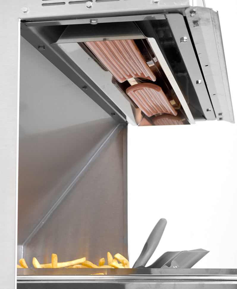 FWE - 120V 28" Countertop Fry Holding Station - HMC-1220-2-FD (Special Order 4-6 weeks)