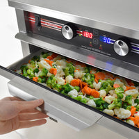 FWE - 120V 31.25" Three Free Standing Warming Drawer with Side Load - PHTT-3DR-6SL (Special Order 4-6 weeks)