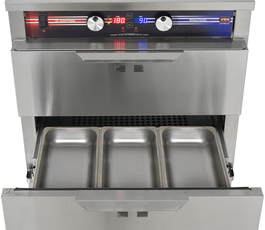 FWE - 120V 31.25" Three Free Standing Warming Drawer with Side Load - PHTT-3DR-6SL (Special Order 4-6 weeks)